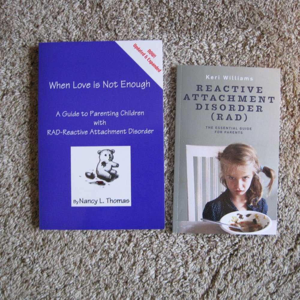 Reactive Attachment Disorder RAD parenting books bundle